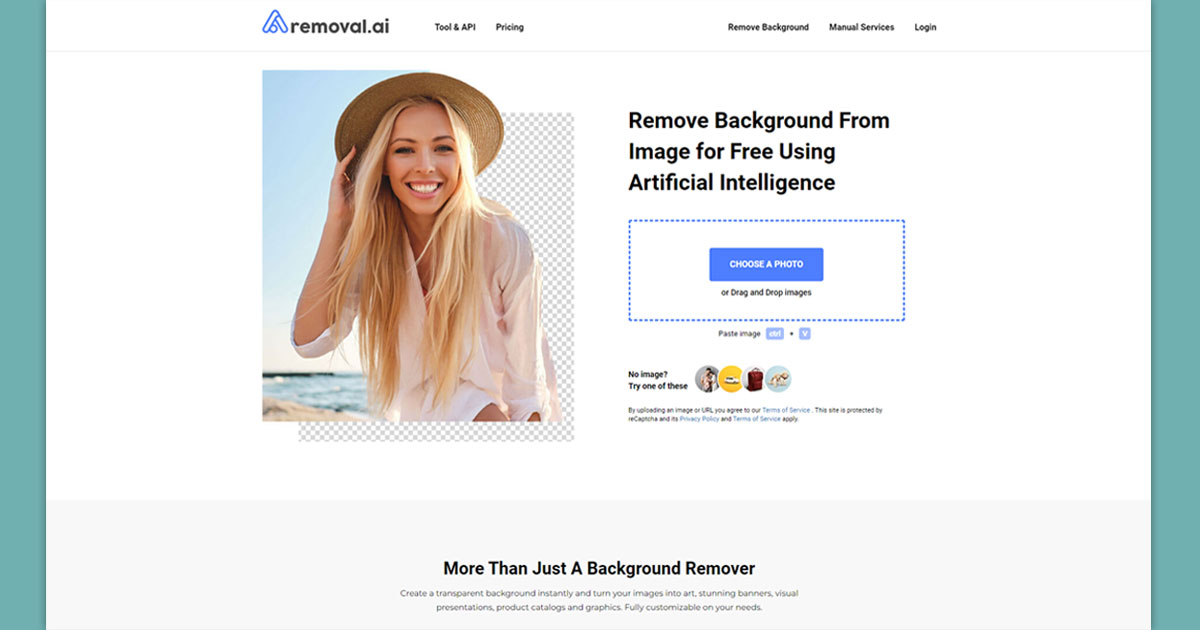 Removal.AI - Automatically Remove Background From Images