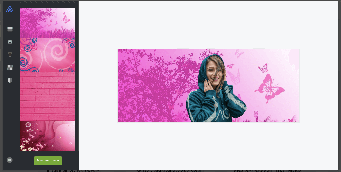 pink background