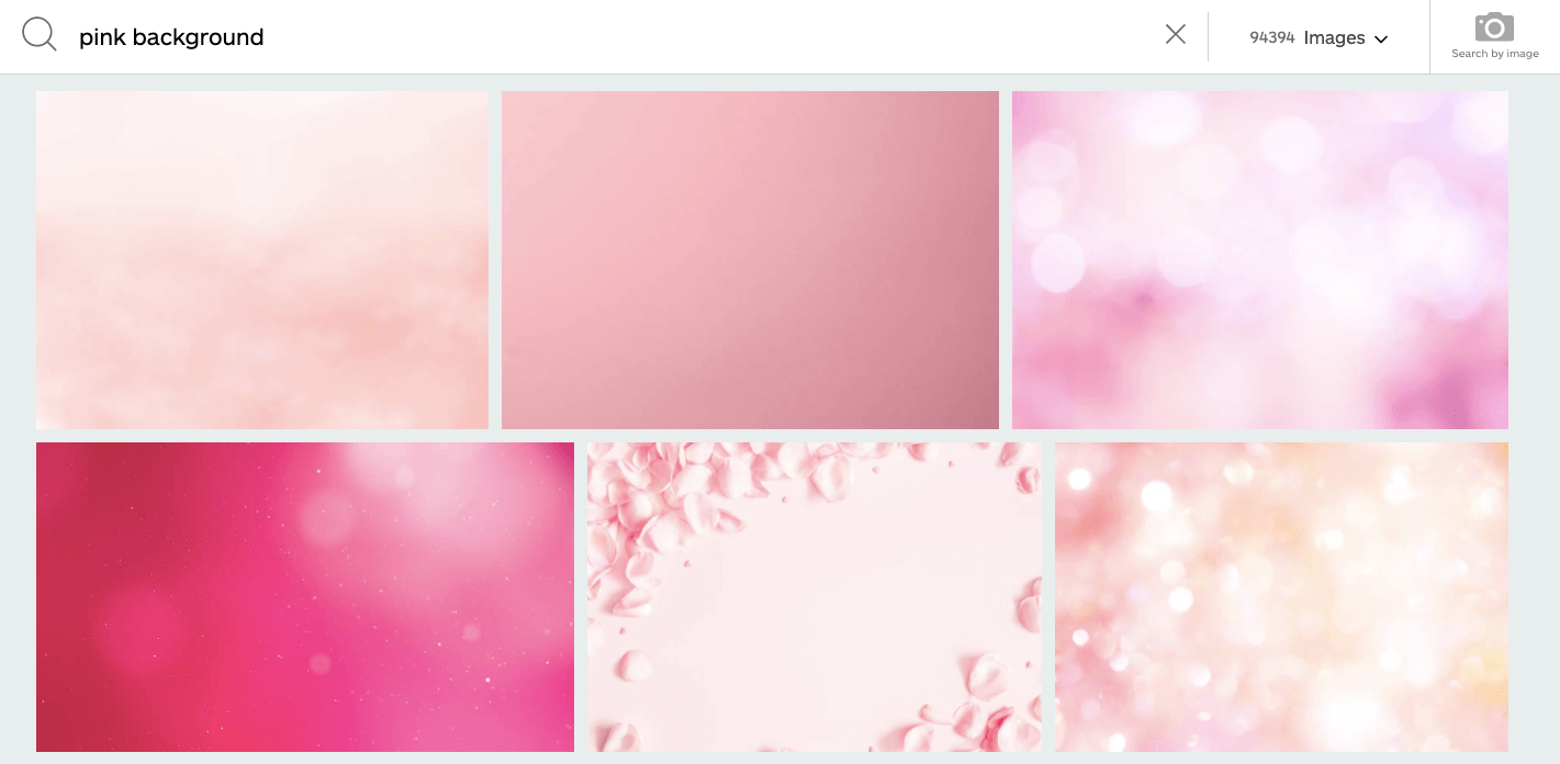 pink background