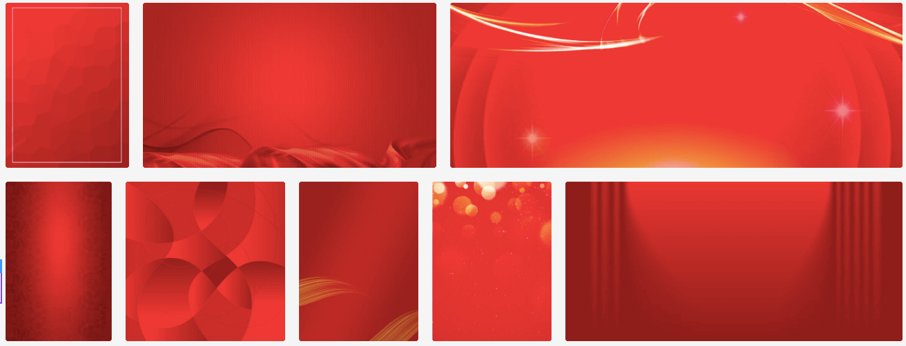 free red background